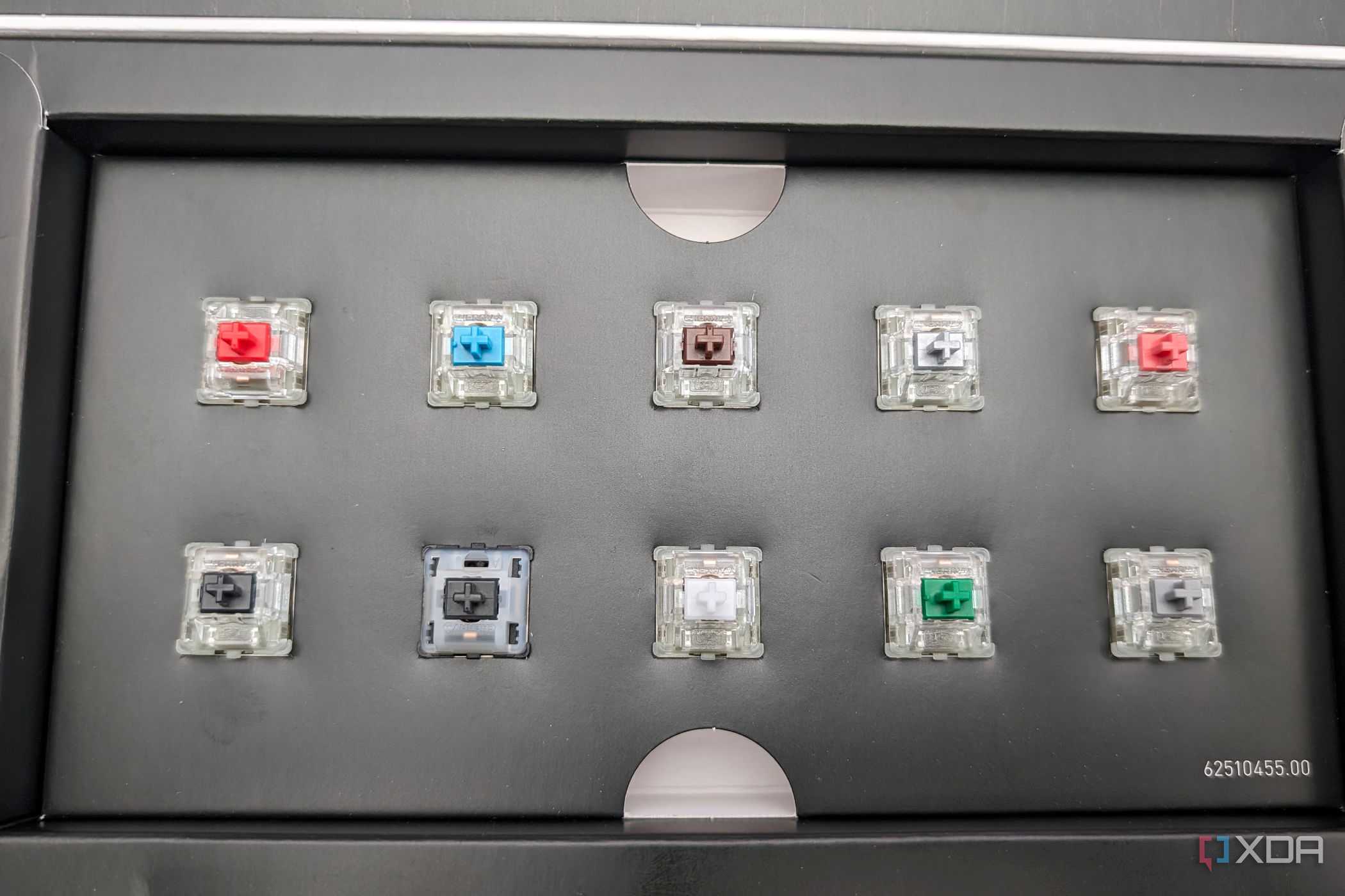 cherry mx switches in box