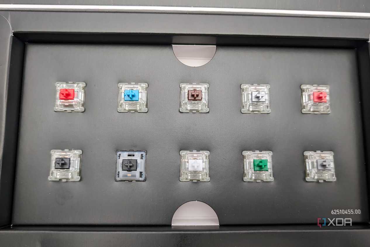 cherry mx switches in box