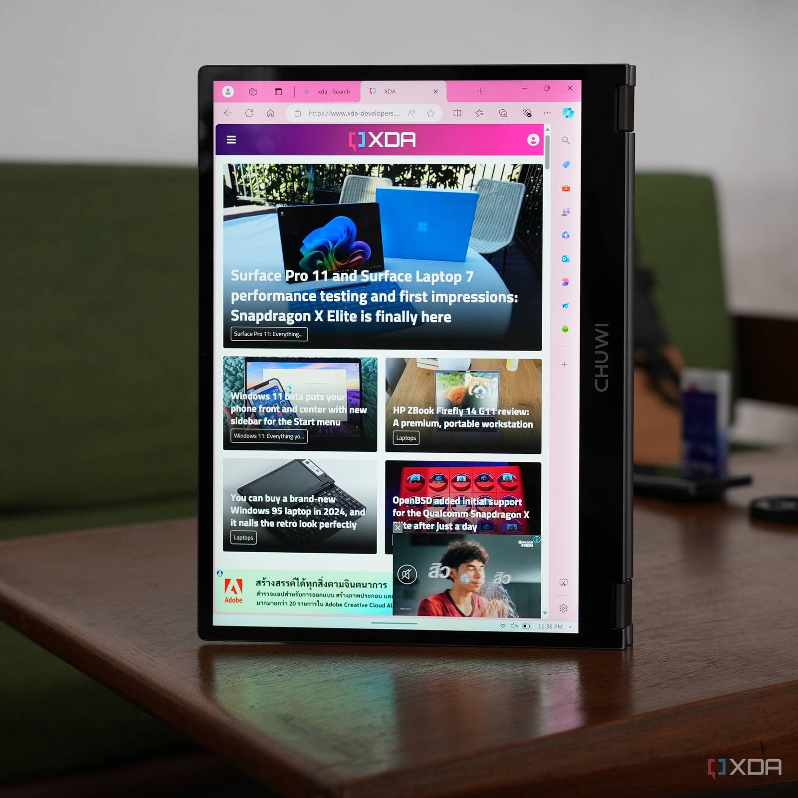 Chuwi Freebook review: $360 convertible is a value play above all else
