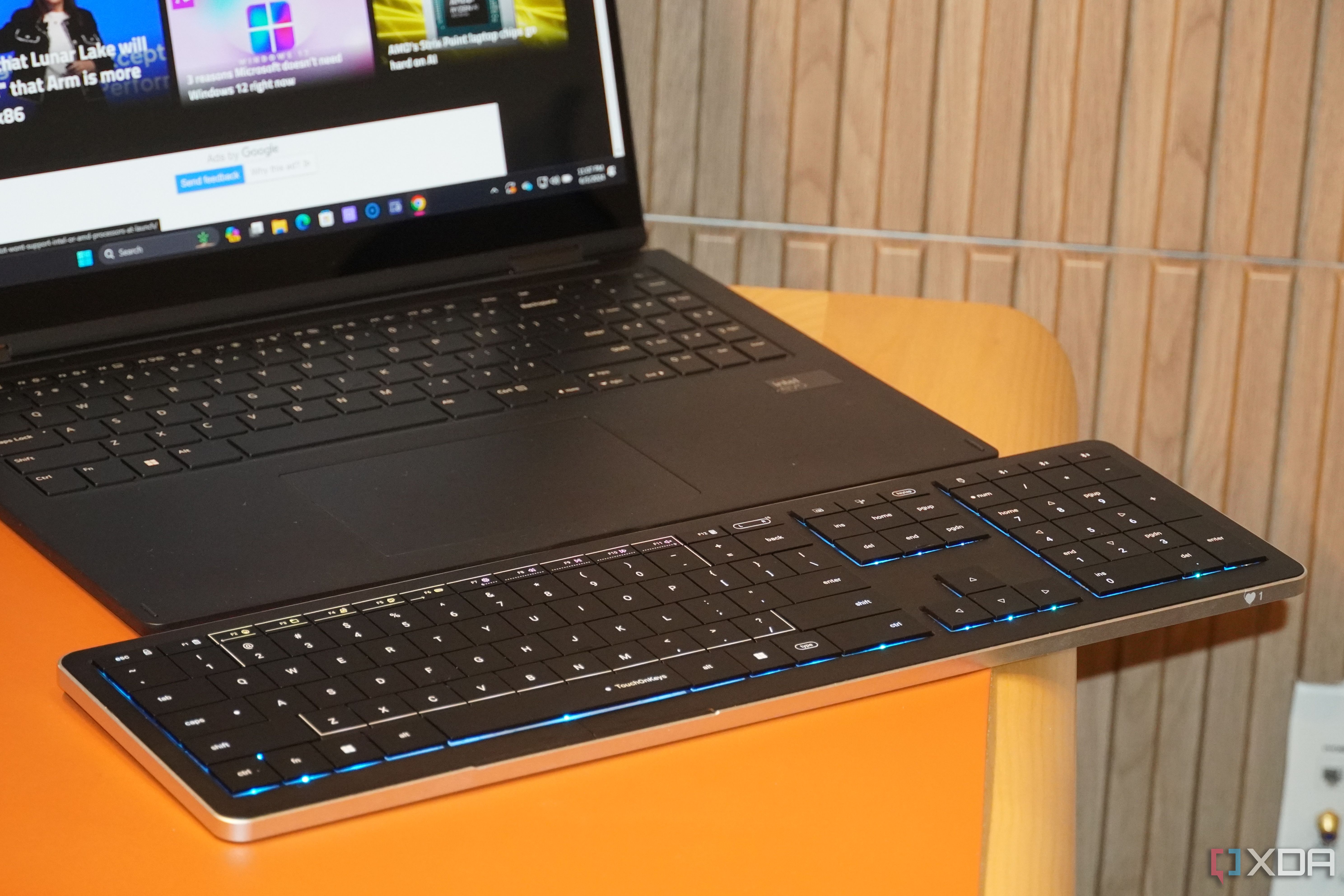 Clevetura CLVX 1 review: This keyboard has a built-in touchpad