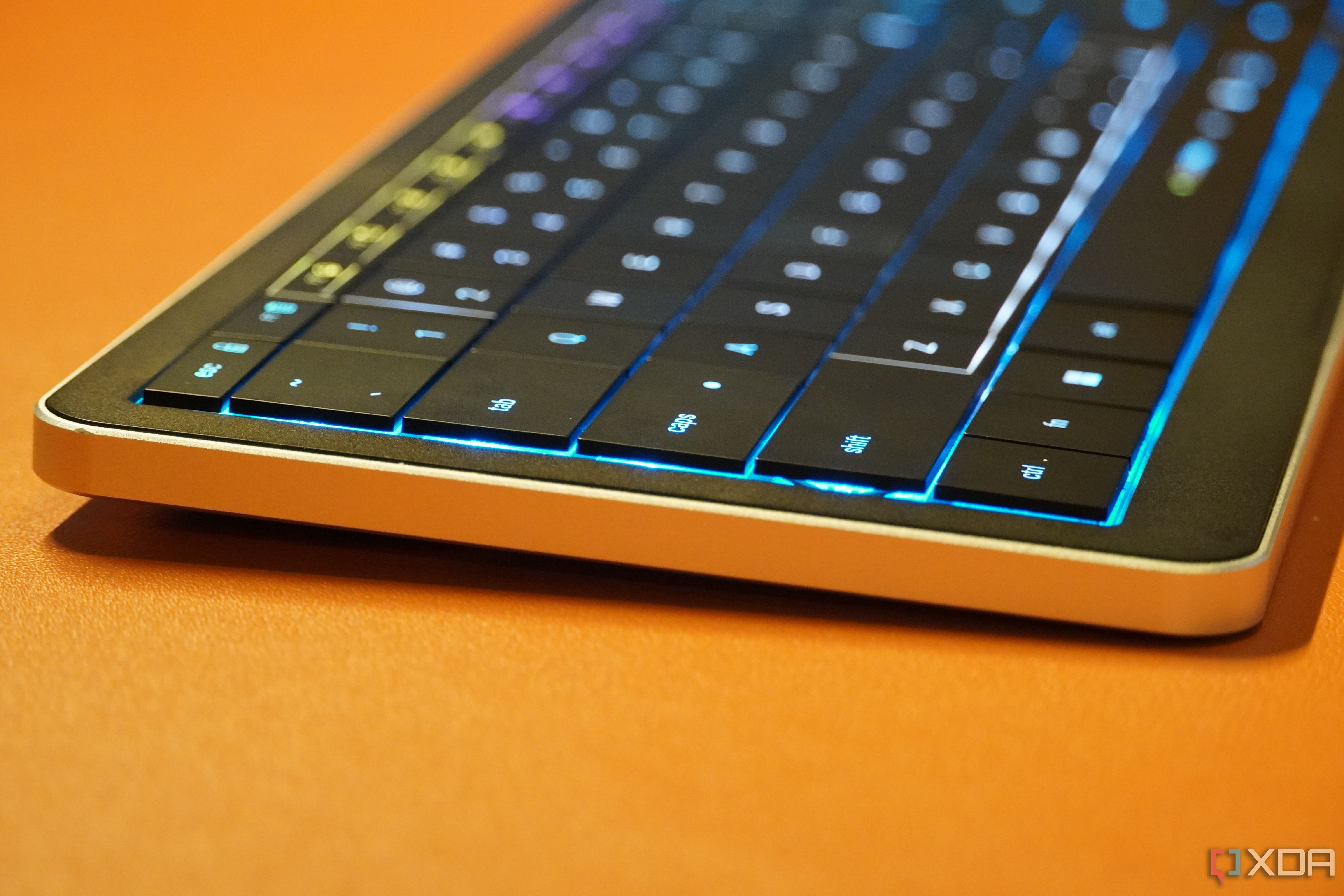 Clevetura CLVX 1 review: This keyboard has a built-in touchpad, and it ...