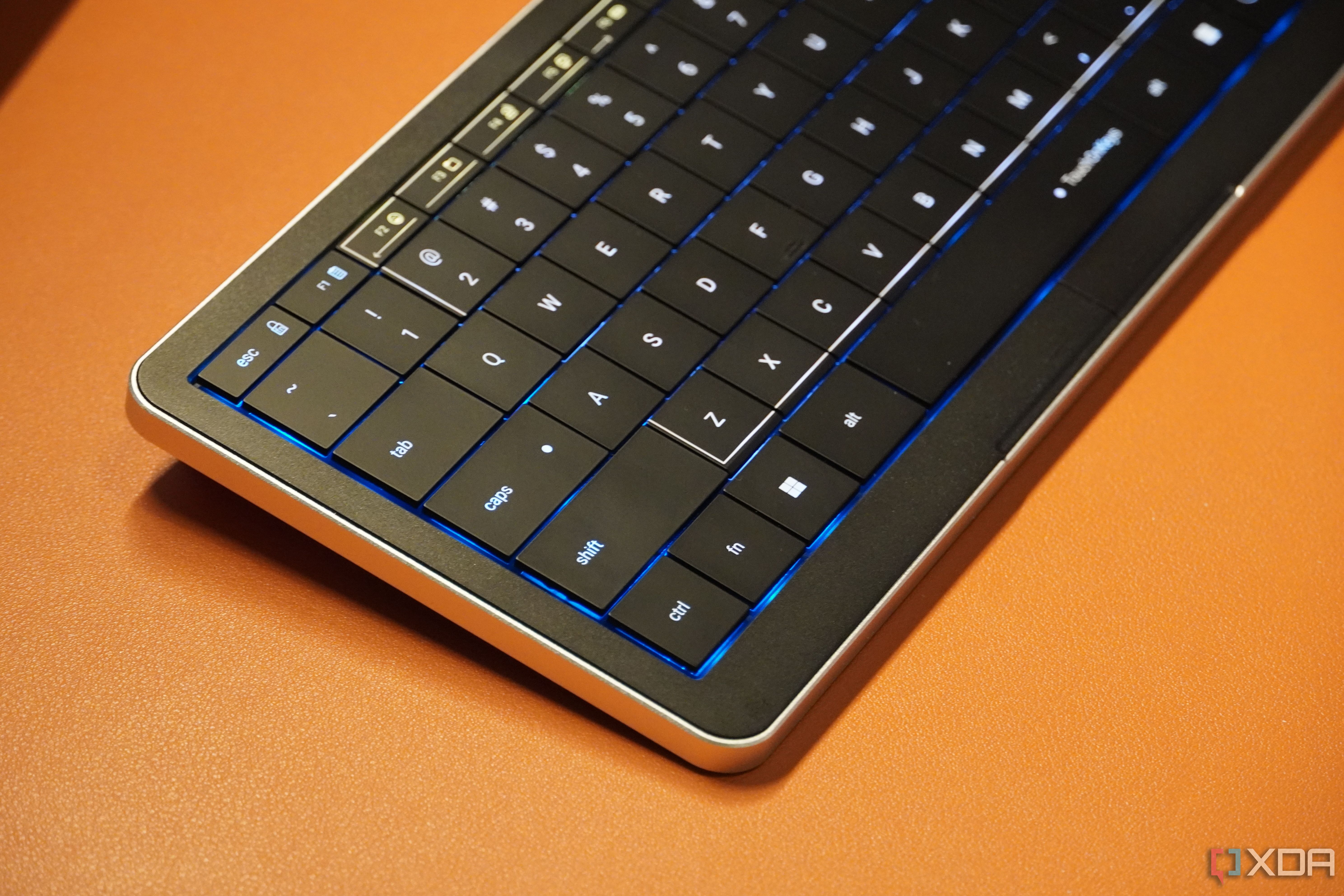Clevetura CLVX 1 review: This keyboard has a built-in touchpad