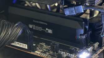 crucial pro overclocking ddr5 modules installed on a motherboard