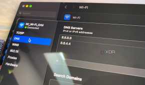 Custom DNS input on Mac OS
