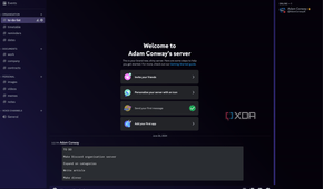 Making 'Adam Conway's server' in Discord and sharing a TO DO list