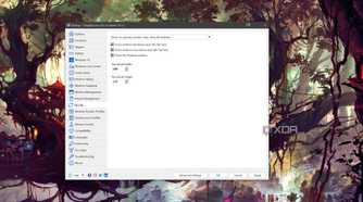 A screenshot of DisplayFusion