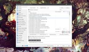 A screenshot of DisplayFusion