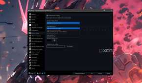 A screenshot of DisplayFusion