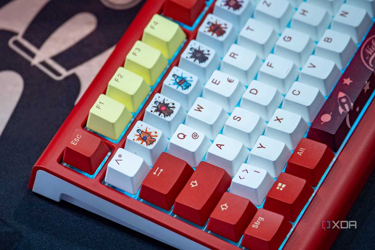 Ducky Nuka Cola Fallout keycaps