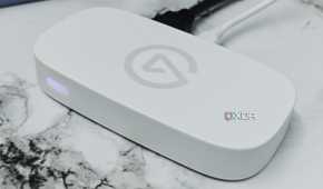 An image showing an Elgato Game Capture Neo in white color.