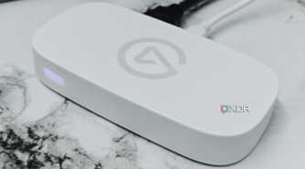 An image showing an Elgato Game Capture Neo in white color.