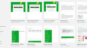 Evernote templates