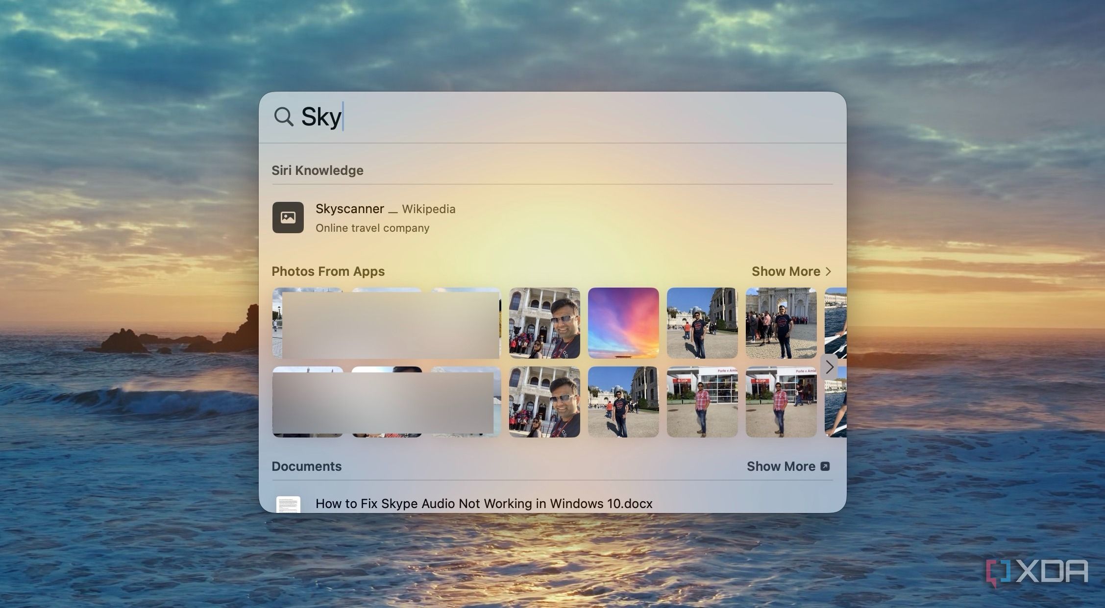 Spotlight Search for Photos