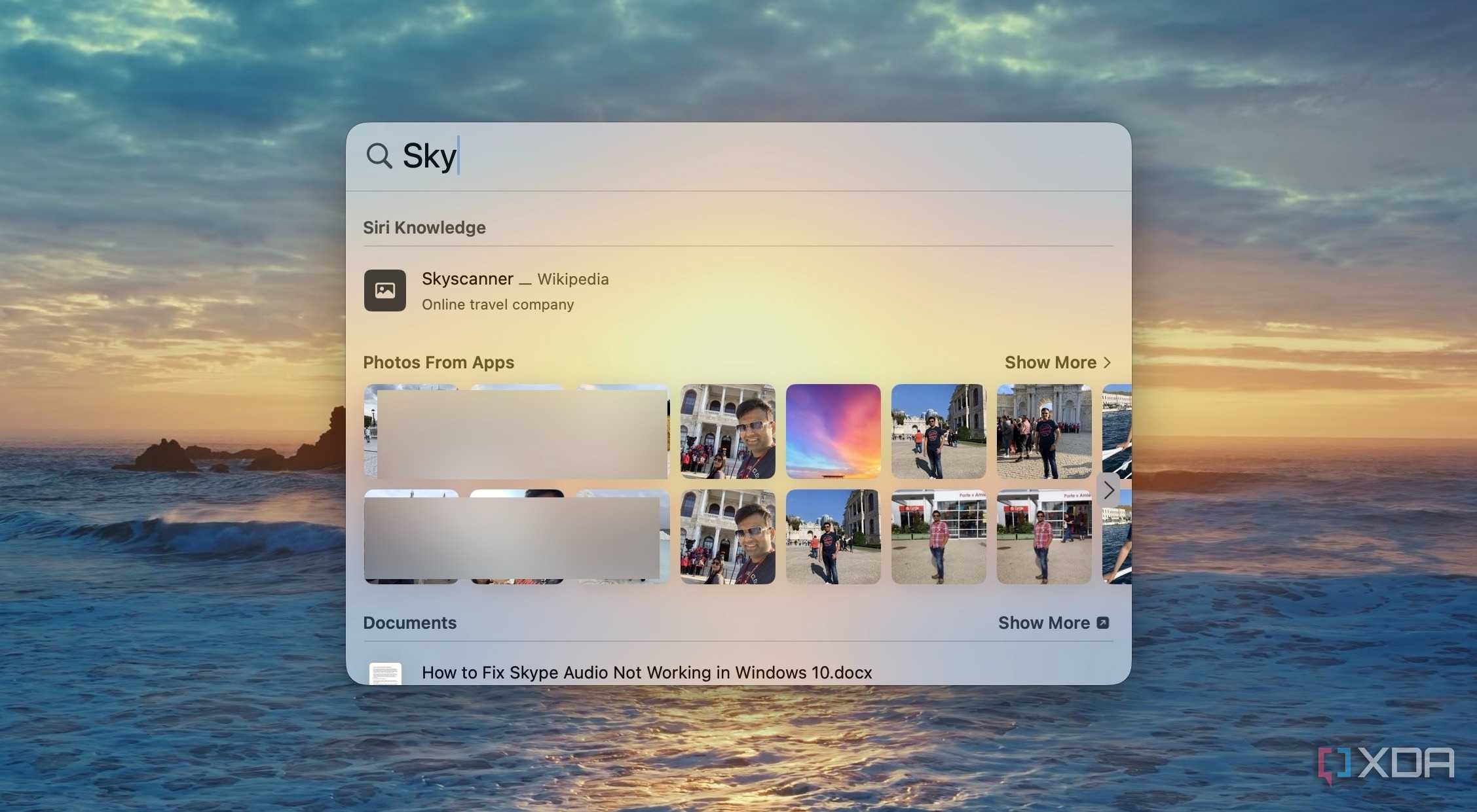 Spotlight Search for Photos