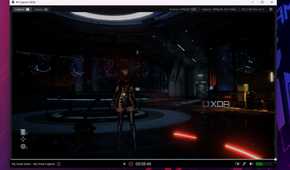 A screenshot showing Elgato Capture Utility showing Stellar Blade footage from a PS5.
