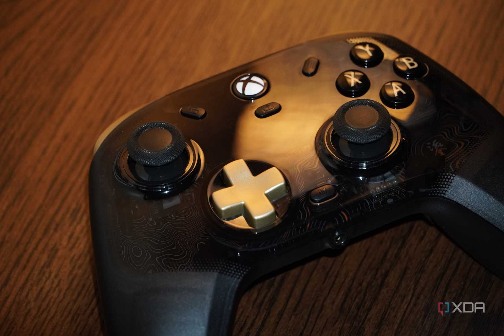 The face buttons on the GameSir Kaleid Flux.