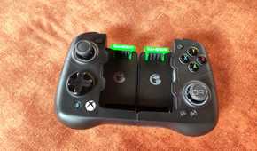 The GameSir X4 Aileron resting on a flat surface