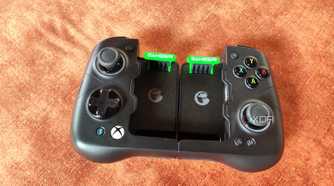 The GameSir X4 Aileron resting on a flat surface