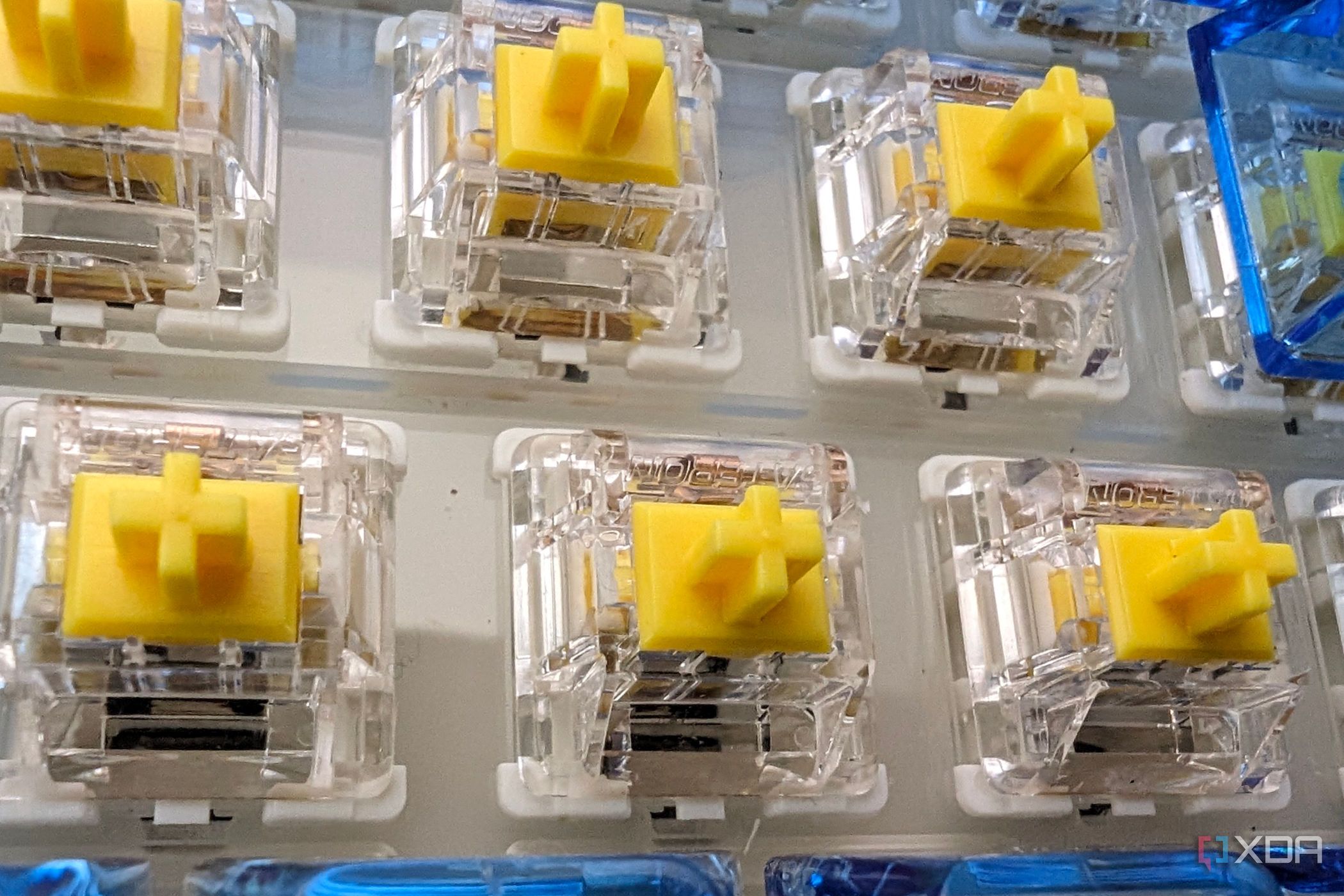 gateron yello switches in keyboard