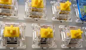 gateron yello switches in keyboard