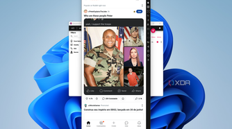 Screenshot of Genymotion emulating a Pixel 8 Pro and showing the Reddit homepage