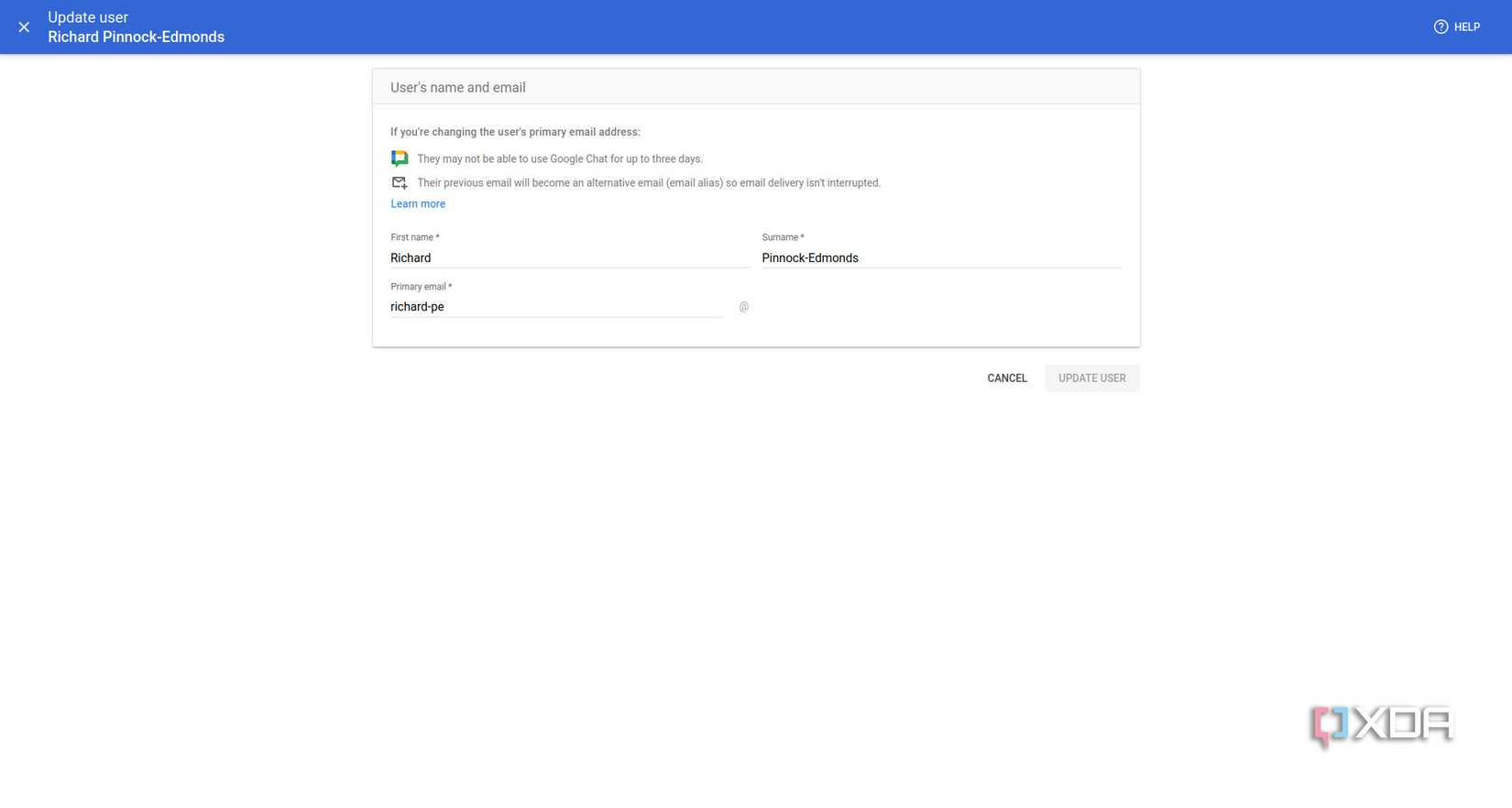 How to migrate a Google Workspace account