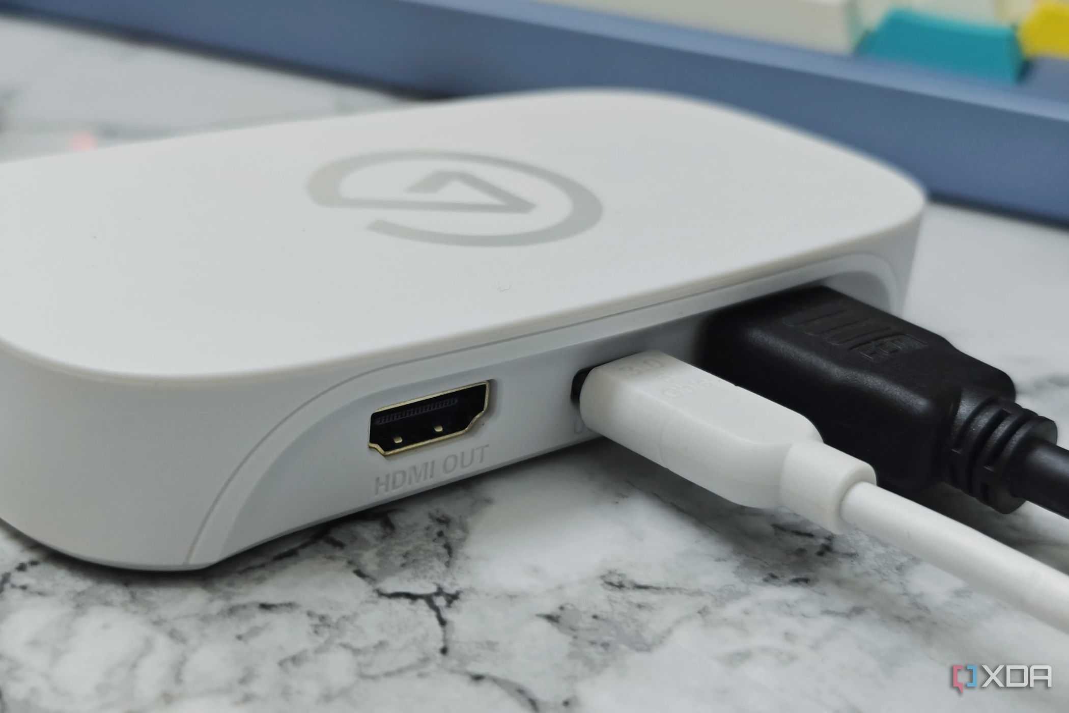 An image showing the back of the Elgato Game Capture Neo.