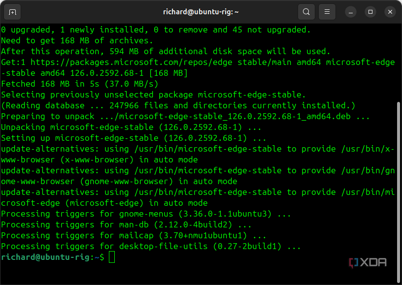 Edge Terminal Computer How to install Microsoft Edge on Ubuntu