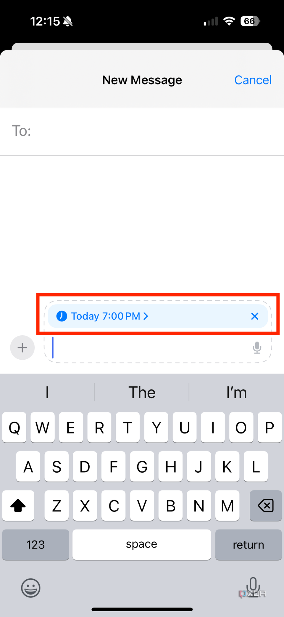 How to schedule messages to send later in iOS 18