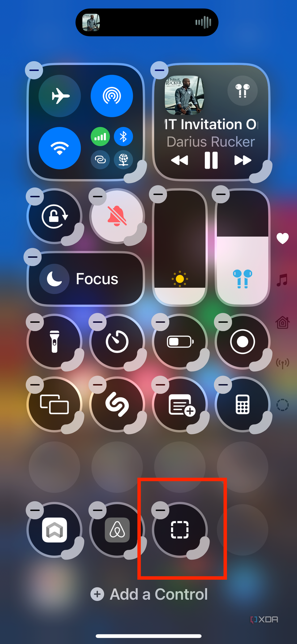 How to customize the Control Center in iOS 18
