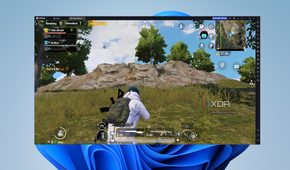 Screenshot of LDPlayer running PUBG Mobile