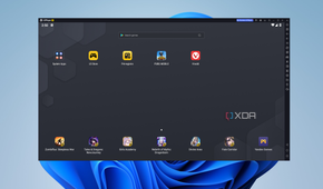 Screenshot of LDPlayer displaying the home screen