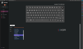 RGB lighting customization in the Lemokey launcher software