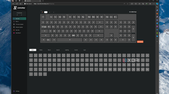 Screenshot of Lemokey launcher remap settings for the Lemokey X3