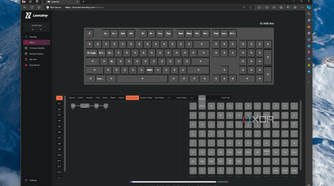 Screenshot of Lemokey launcher macro settings for the Lemokey X3