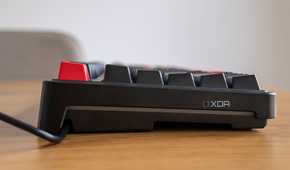 Left-side view of the Lemokey X3 with the light turned off