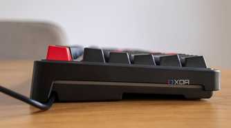 Left-side view of the Lemokey X3 with the light turned off