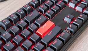 Close-up of the Enter key on the Lemokey X3