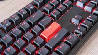 Close-up of the Enter key on the Lemokey X3