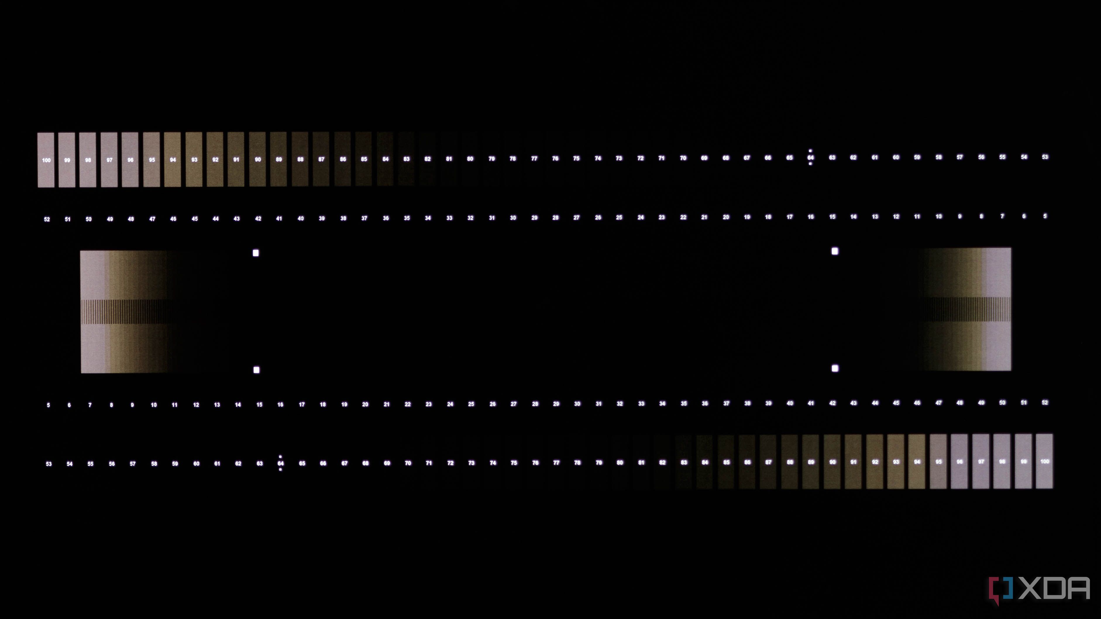 Near-black details in SDR for the LG 32GS95UE.