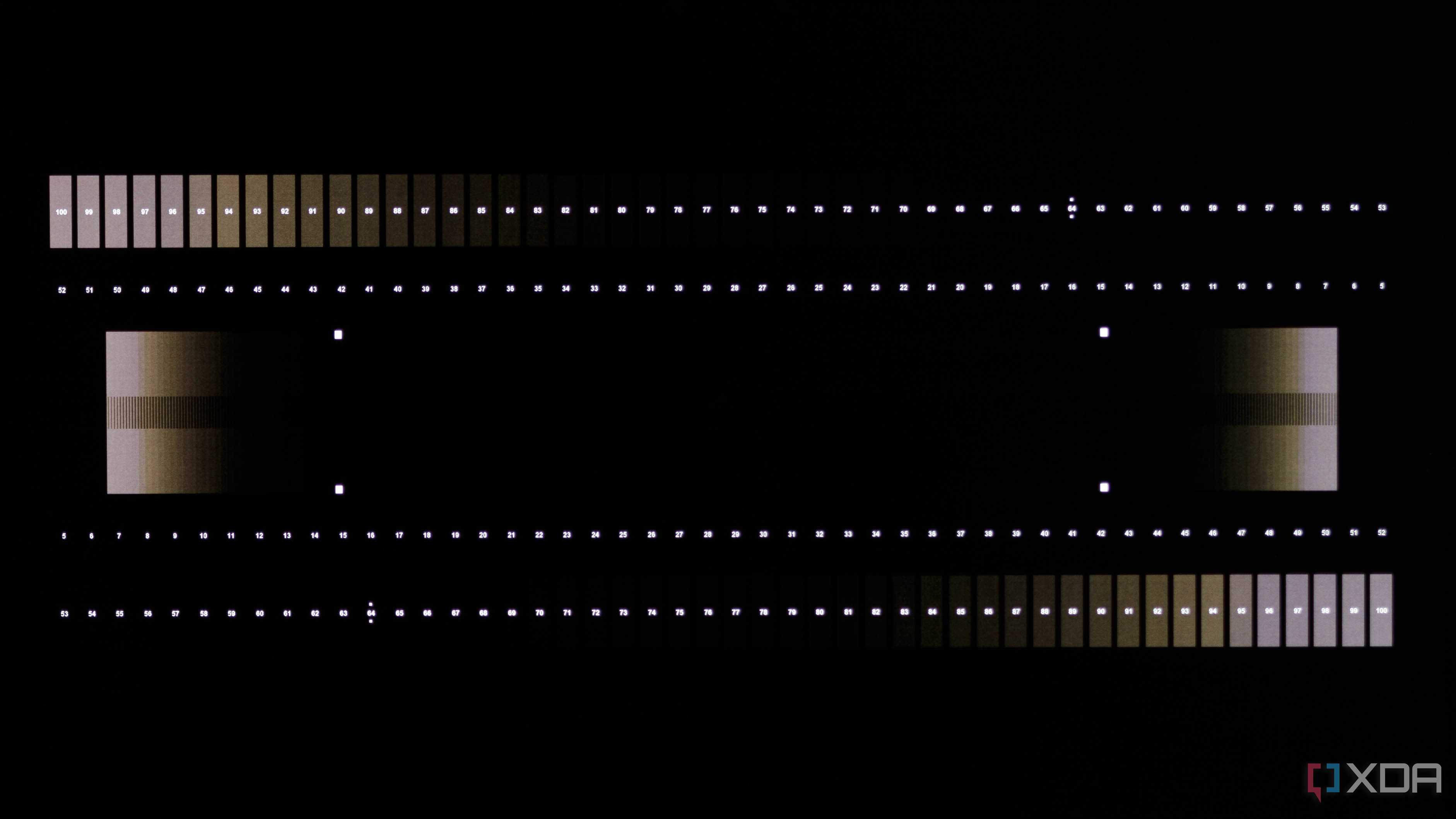 Near-black details in SDR for the LG 32GS95UE.