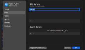 Change DNS on Mac