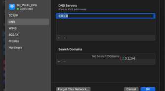 Change DNS on Mac