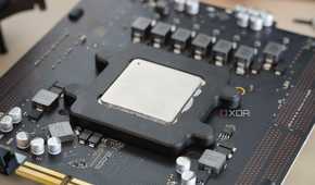 The new Xeon CPU in my Mac Pro.