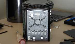 The Mac Pro's GPU.