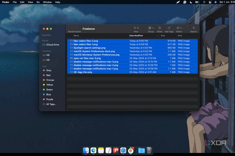 How to select all on Mac