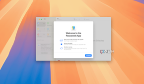 The new Apple Passwords app in macOS Sonoma.