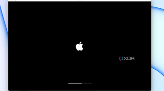 Waiting for the macOS Sequoia VM to install.