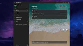 Windows 11 screenshot that shows the Microsoft To Do app