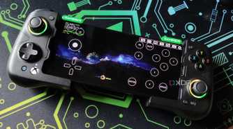 Ori and the Blind Forest running on a Poco F5 via Mobox, with a GameSir X4 Aileron controller connected to the phone